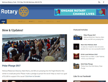Tablet Screenshot of melroserotaryclub.org
